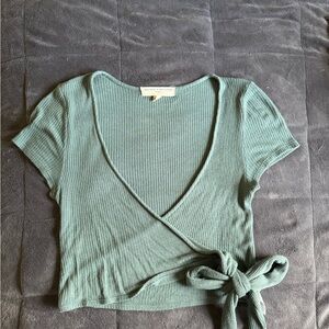 Urban Outfitters Project Social T Crop Tie Top
